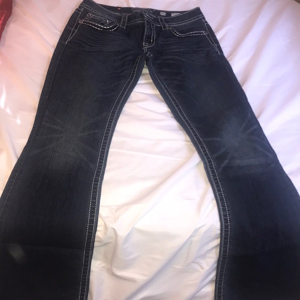 Bootcut Miss Me Blue Jeans